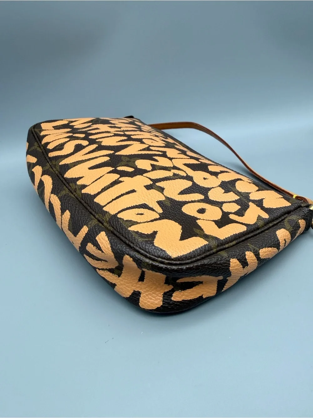 Louis Vuitton Stephen Sprouse Orange Graffiti Canvas Pochette Accessoires